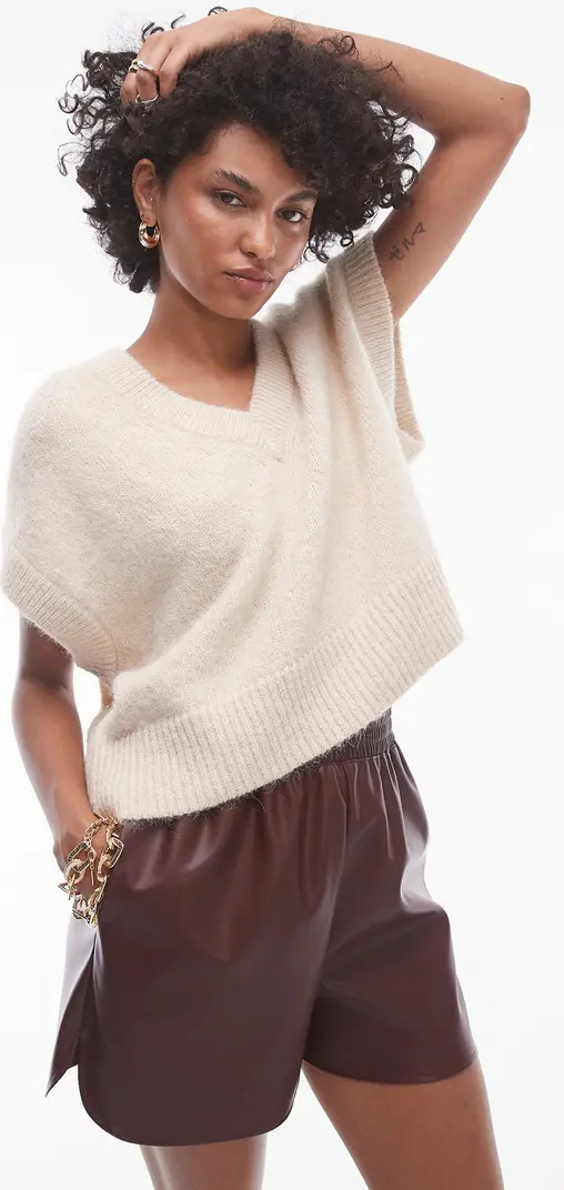 Topshop Boxy Sweater Vest | Nordstrom | Nordstrom