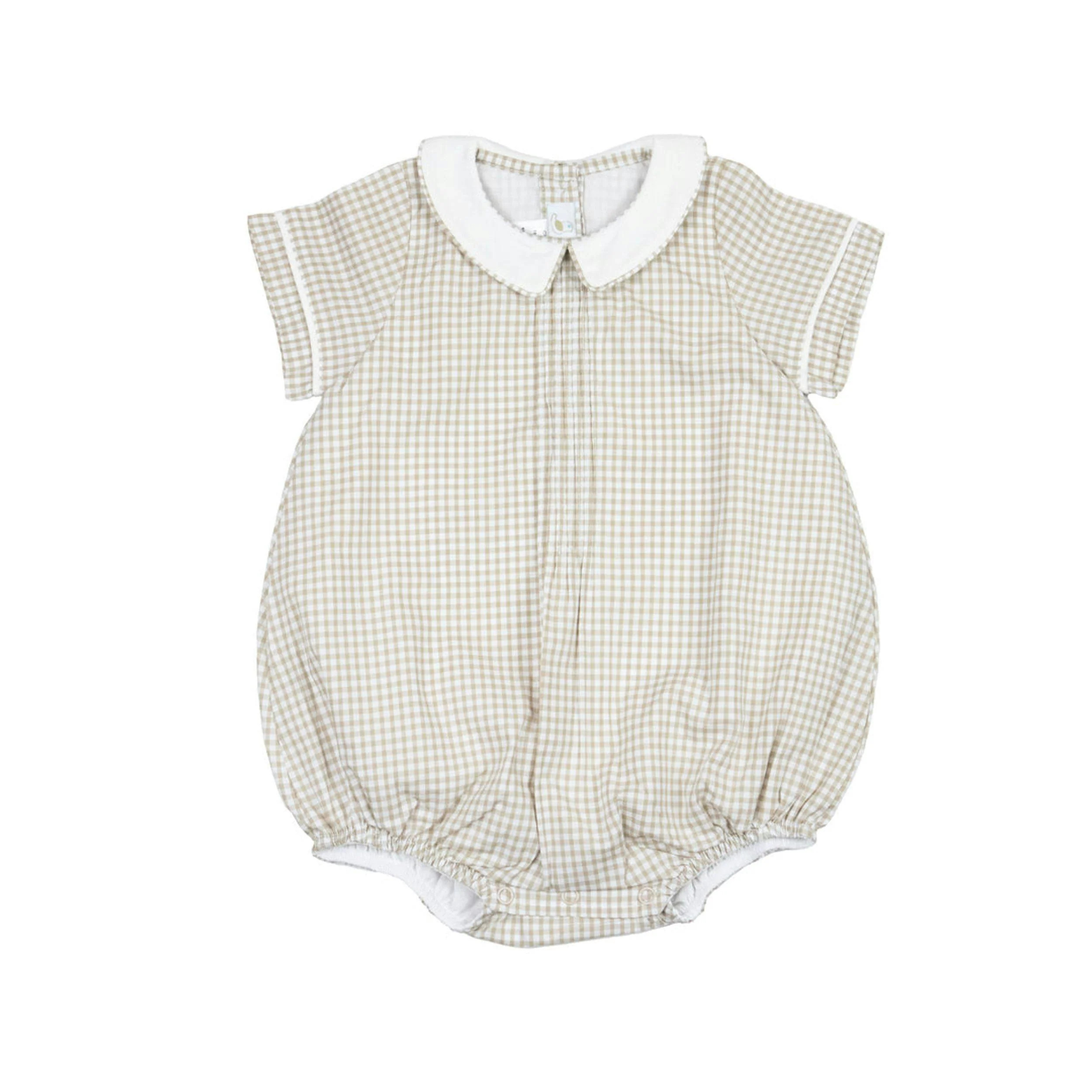 Kenny Gingham Bubble Romper | Maisonette