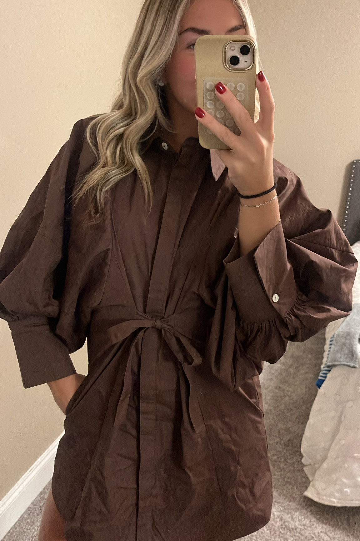 The most flattering dress!!! Perfect for so many different occasions and can be dressed up or down! 
Code BETHANY20 gets you a discount!! 🤎

#LTKWorkwear #LTKStyleTip #LTKParties