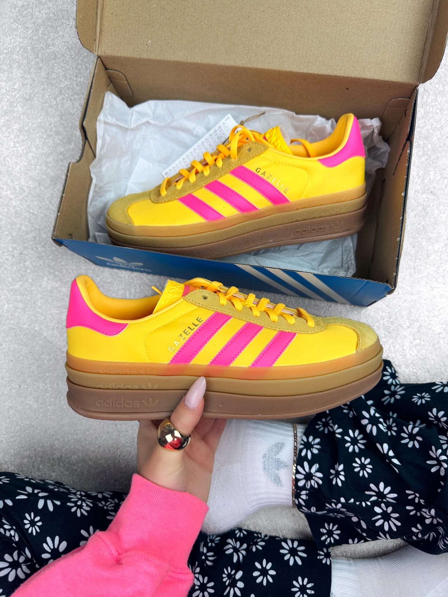 Adidas Gazelle Bold 🌼🌸

#LTKStyleTip #LTKSeasonal #LTKShoeCrush