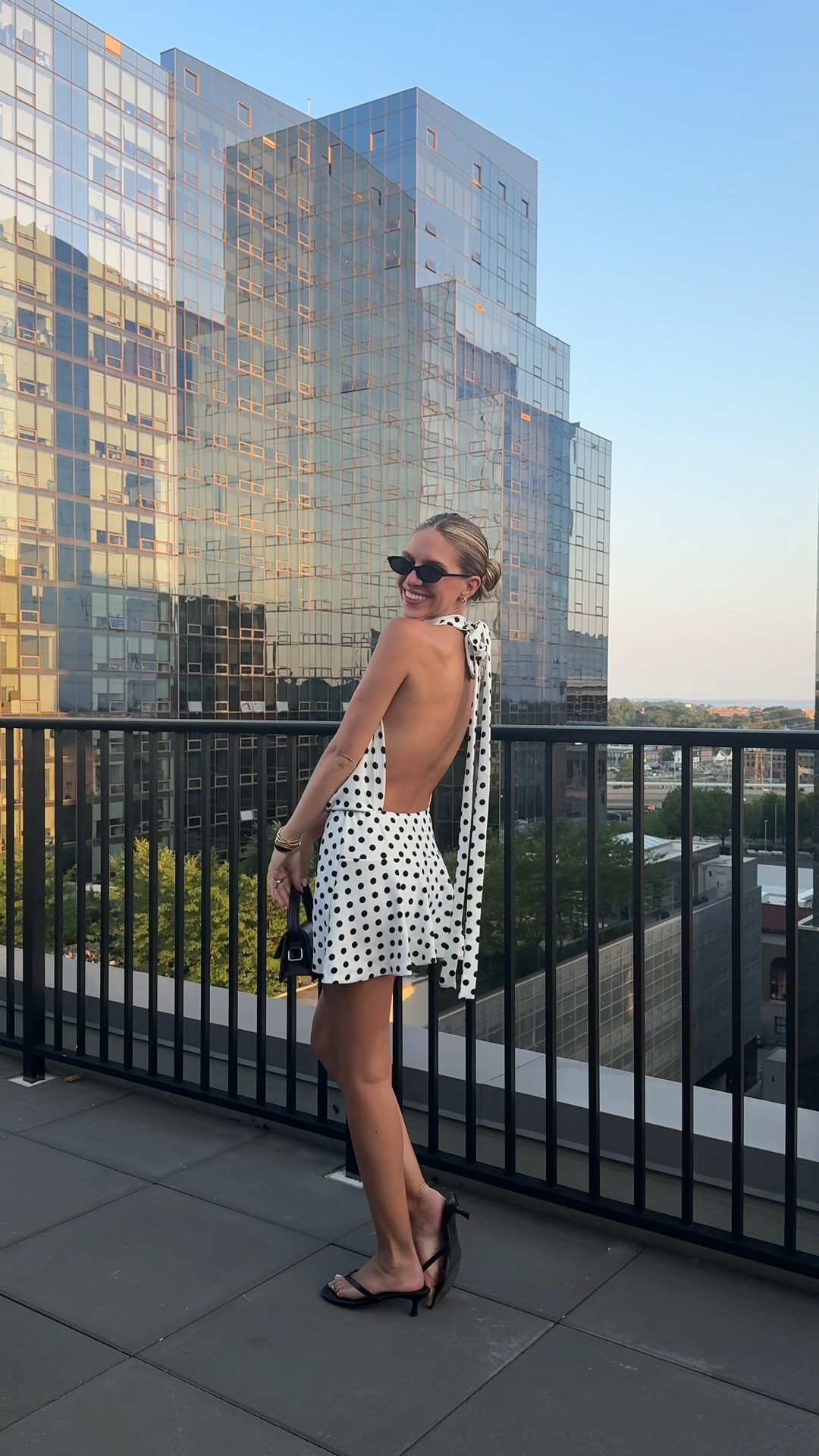 dear amazon, i love you. #amazonfinds #amazondress #ootn #datenight #summernights #fitcheck #bacheloretteparty #polkadots 