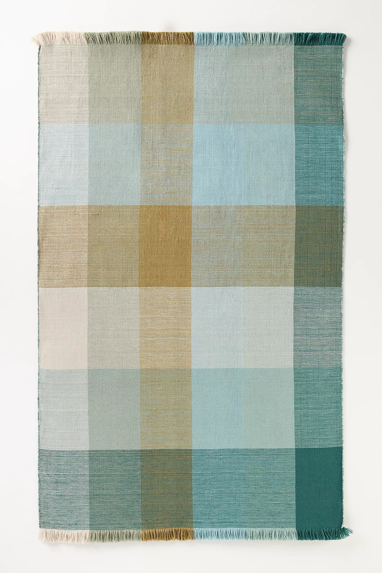 Fraser Fringed Indoor/Outdoor Rug | Anthropologie (US)