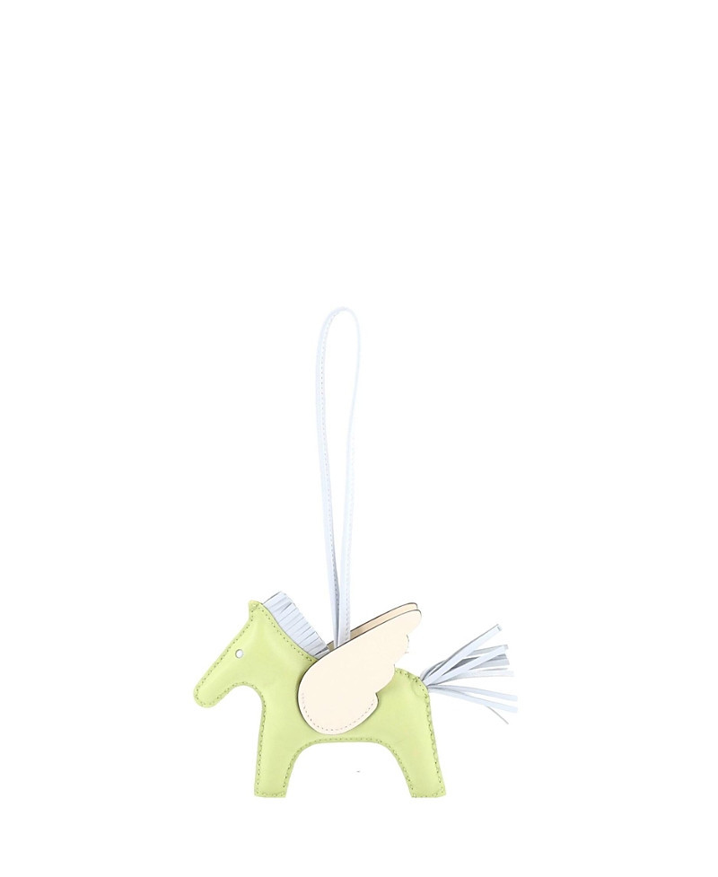 Pre-Owned HERMES Mm Pegase Rodeo Bag Charm Leather | Bloomingdale's (US)