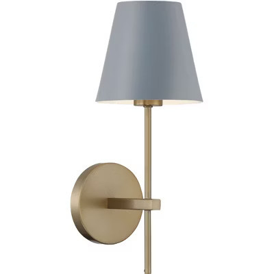 Crystorama Lighting Xavier 1 - Light Sconce in  Vibrant Gold/Blue | Target