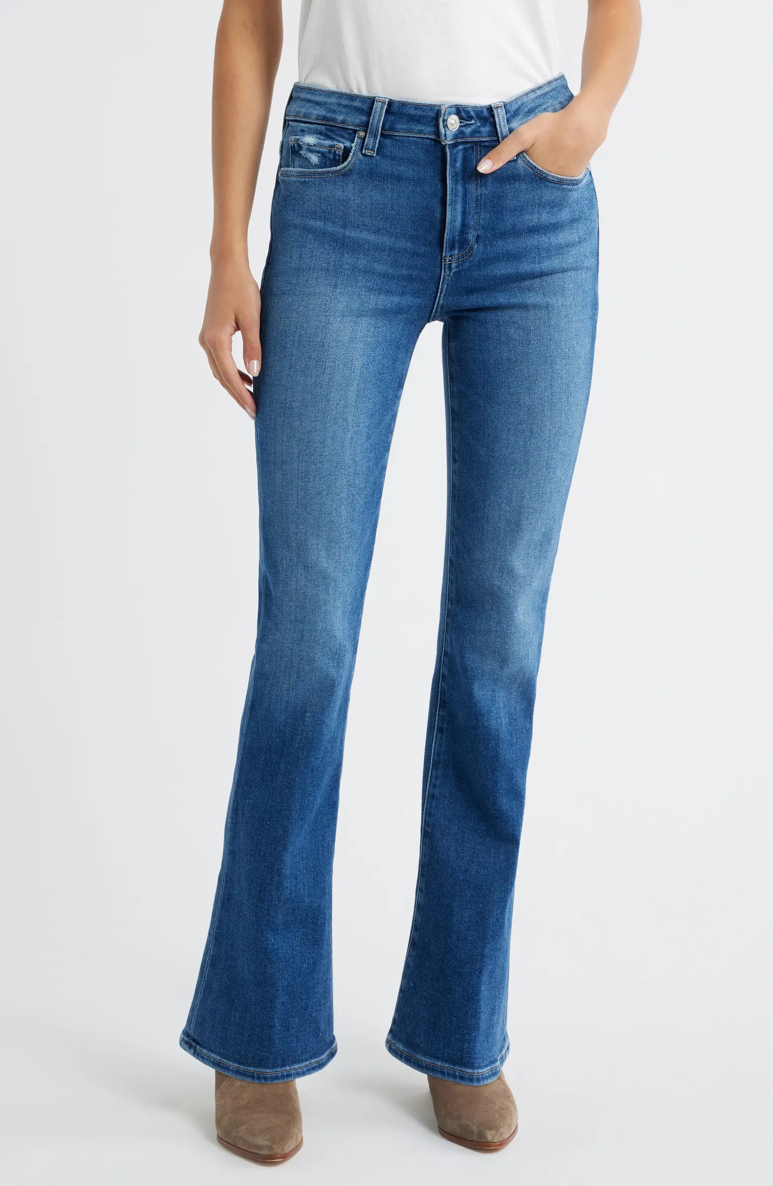 Laurel Canyon High Waist Flare Leg Jeans | Nordstrom
