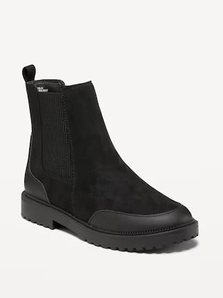 Faux-Suede Chelsea Boots for Girls | Old Navy (US)