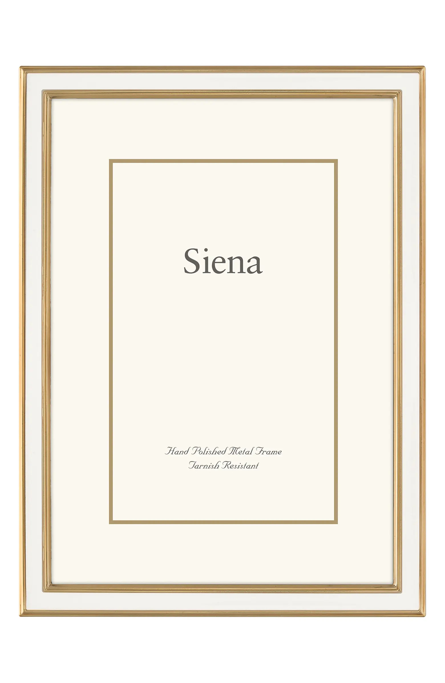 Siena Enamel & Goldtone Border Picture Frame | Nordstrom | Nordstrom