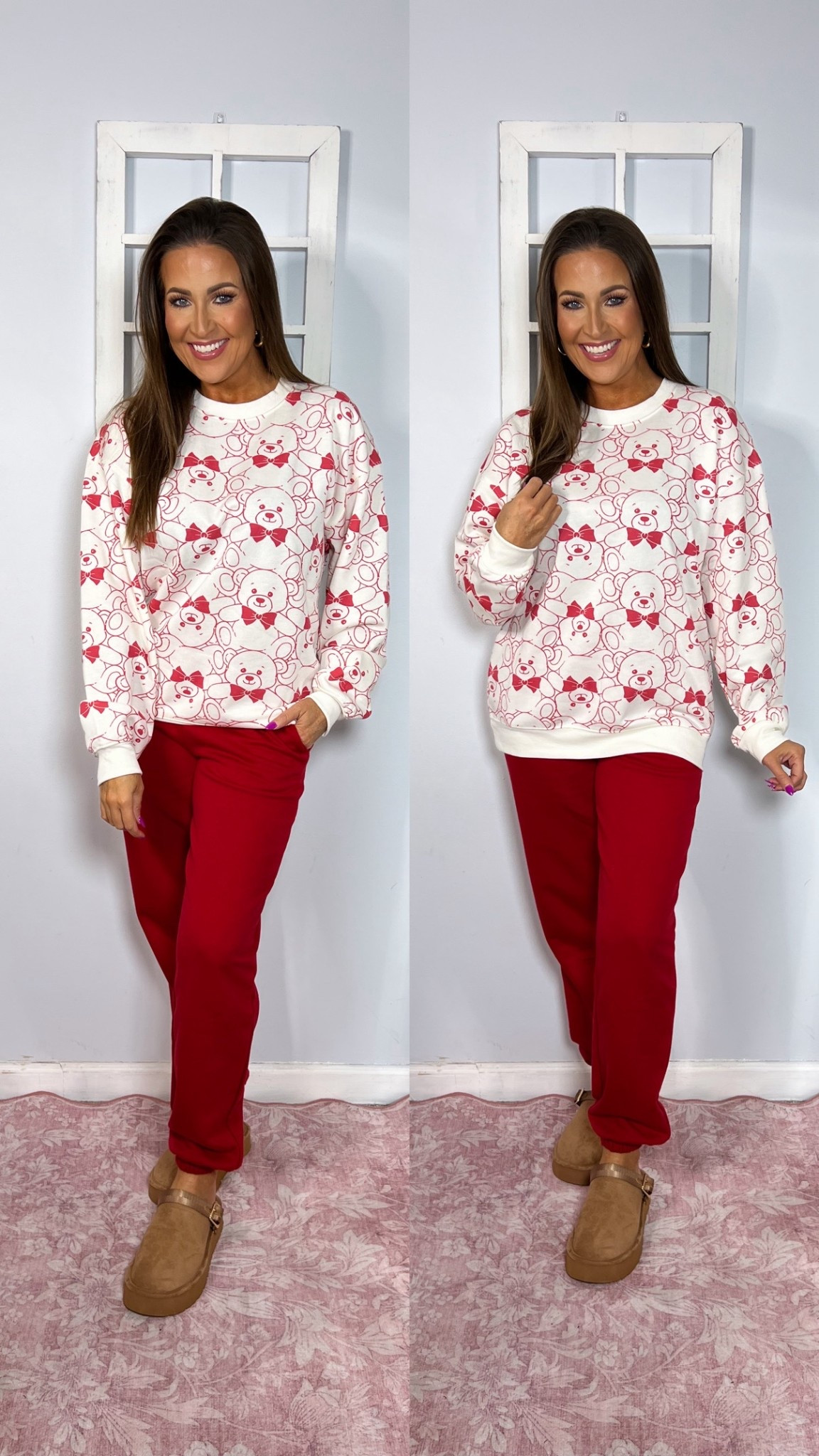 Sweatshirt: M
Joggers: XS 

Fall outfit, fall style, fall fashion, Walmart, fines, Walmart style, Walmart, fashion, loungewear, comfy style, comfy outfit  

#LTKSeasonal #LTKStyleTip #LTKFindsUnder50