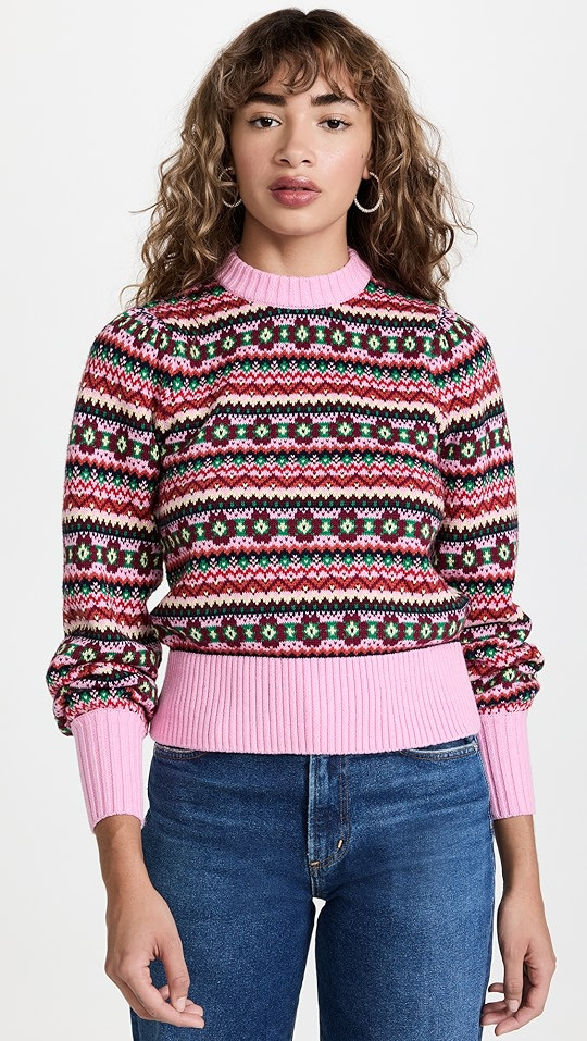 KITRI Elliott Fair Isle Sweater | SHOPBOP | Shopbop