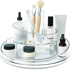 Umbra Cascada Makeup Organizer, Regular, Clear | Amazon (US)