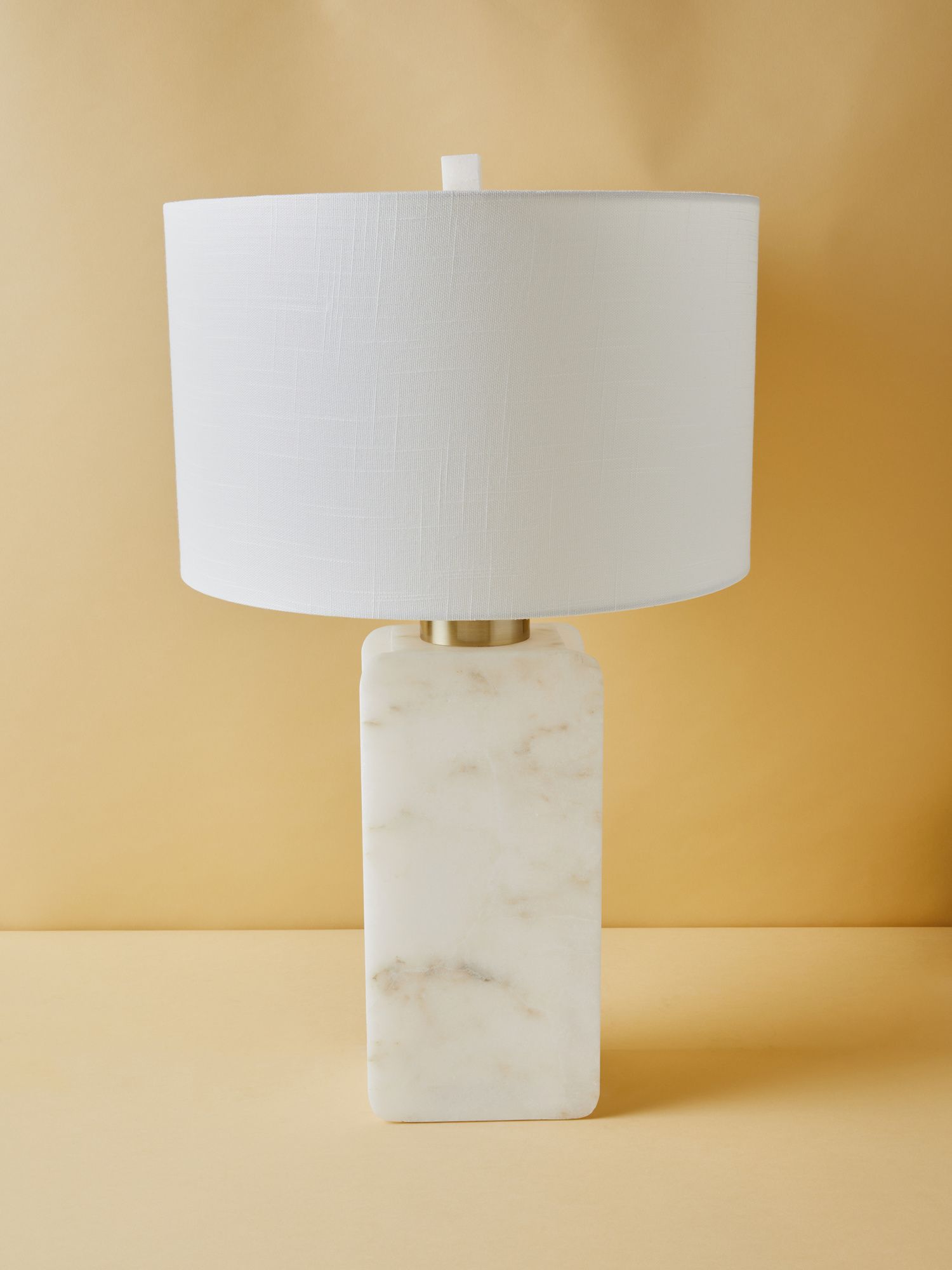 26in Travertine Marble Table Lamp | HomeGoods