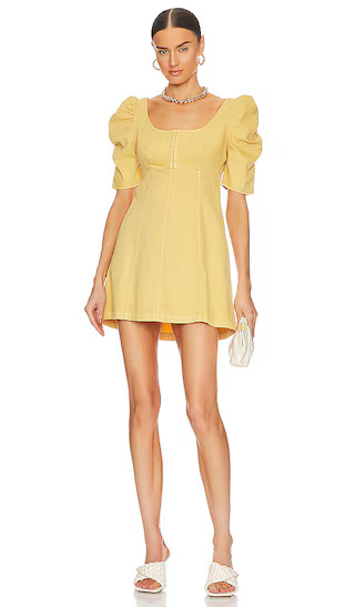 Cheyenne Denim Mini in Sand Dune | Revolve Clothing (Global)