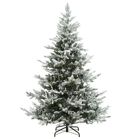 The Holiday Aisle® 7.5' Green Spruce Artificial Christmas Tree with 750 Clear/White Lights | Wayfair North America