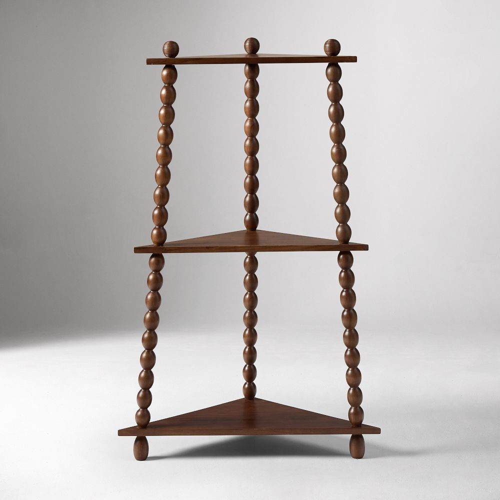 Pierce & Ward Spindle Wood Plant Stand | West Elm (US)