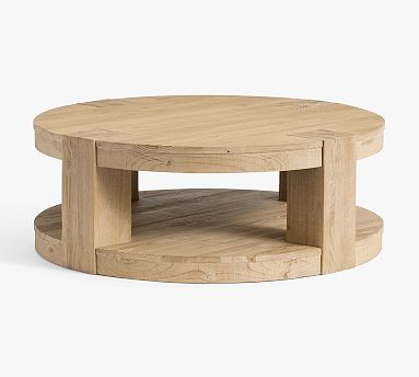 Rockport Round Coffee Table | Pottery Barn (US)
