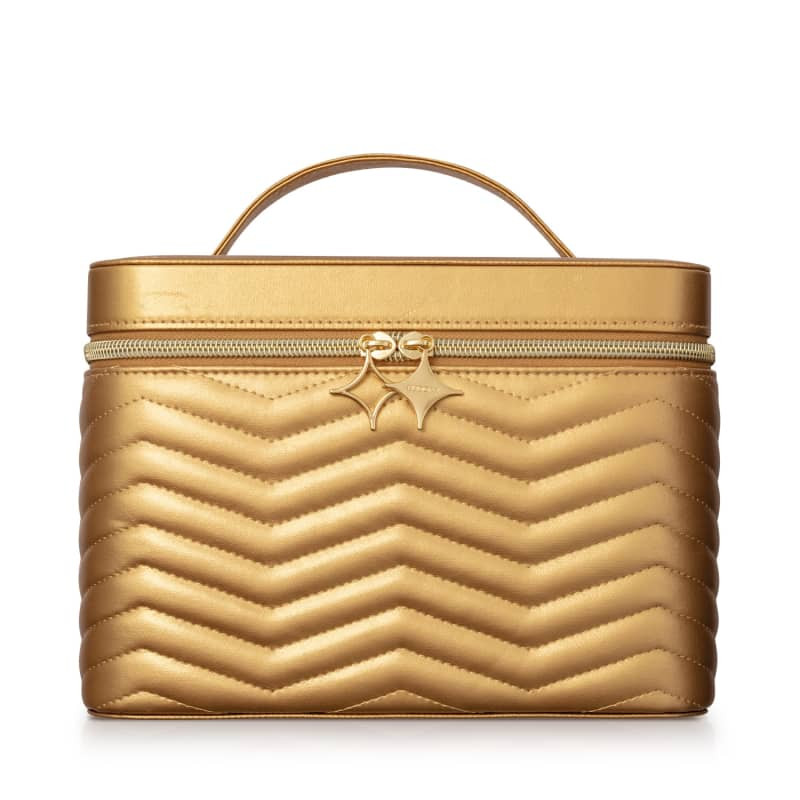 Maleta de Maquiagem Dourada Eudora | Eudora (BR)