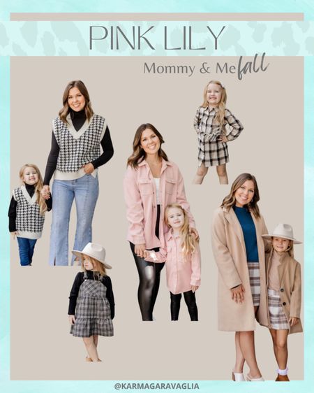 Pink Lily mommy and me collection, Pink Lily, family photos, mama and mini outfits, fall outfit, fall outfits, fall inspo

Follow me @karmagaravaglia for more fashion finds, beauty faves, lifestyle, sales and more! So glad you’re here!! XO!!

#LTKSeasonal #LTKSale #LTKfamily