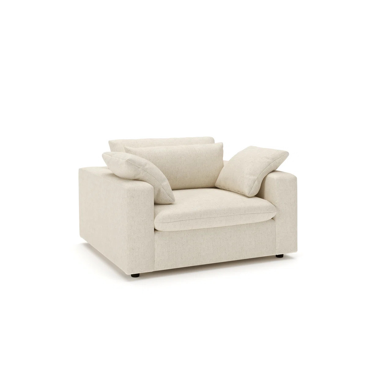 Remy Upholstered Chair and a Half | Wayfair North America
