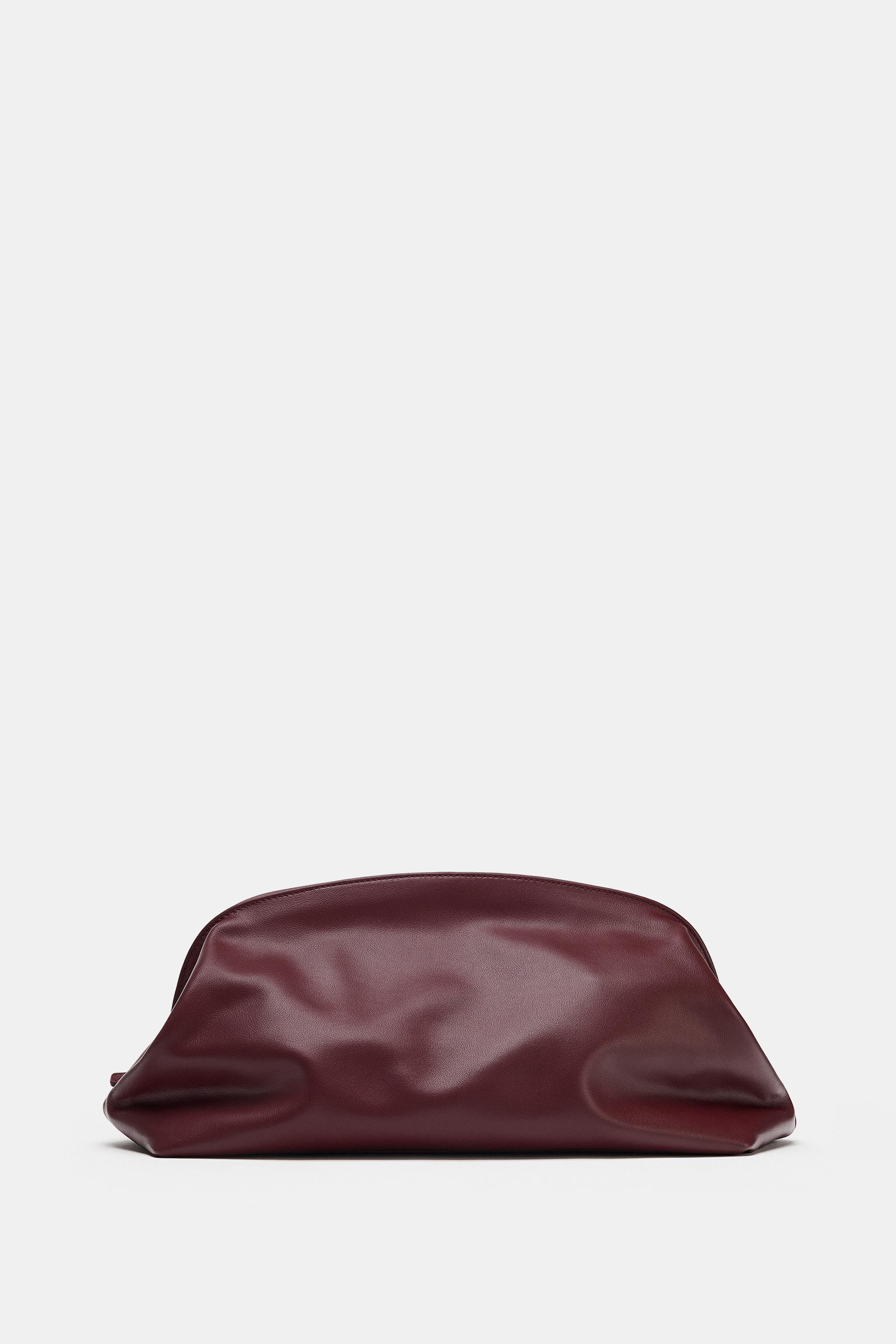LEATHER CLUTCH BAG | Zara DE