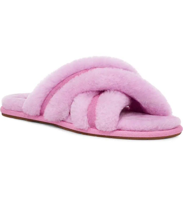 Scuffita Genuine Shearling Slide Slipper | Nordstrom