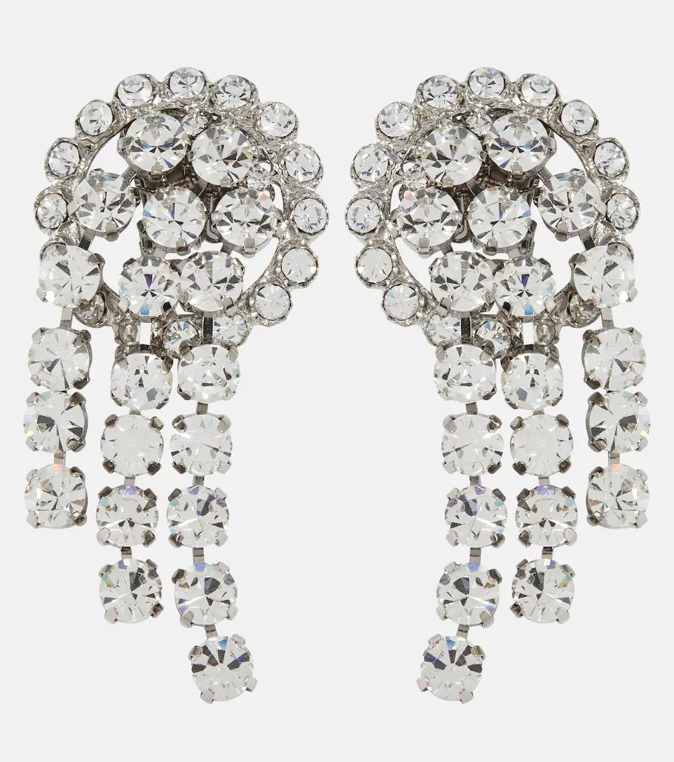 Crystal drop earrings | Mytheresa (UK)