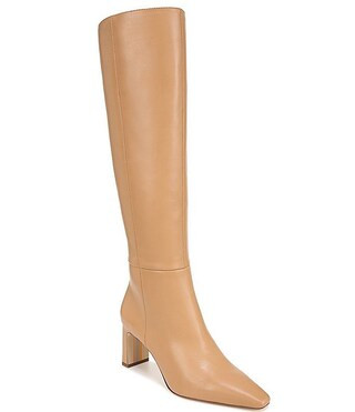 Sylvia Leather Tall Dress Boots | Dillard's