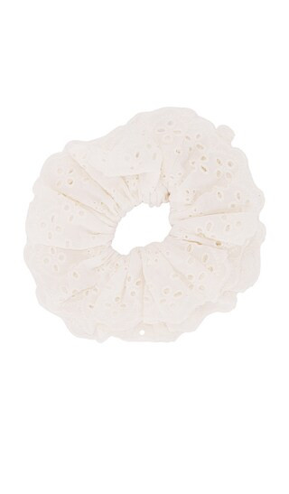 Felicite Scrunchie in Eyelet | Revolve Clothing (Global)