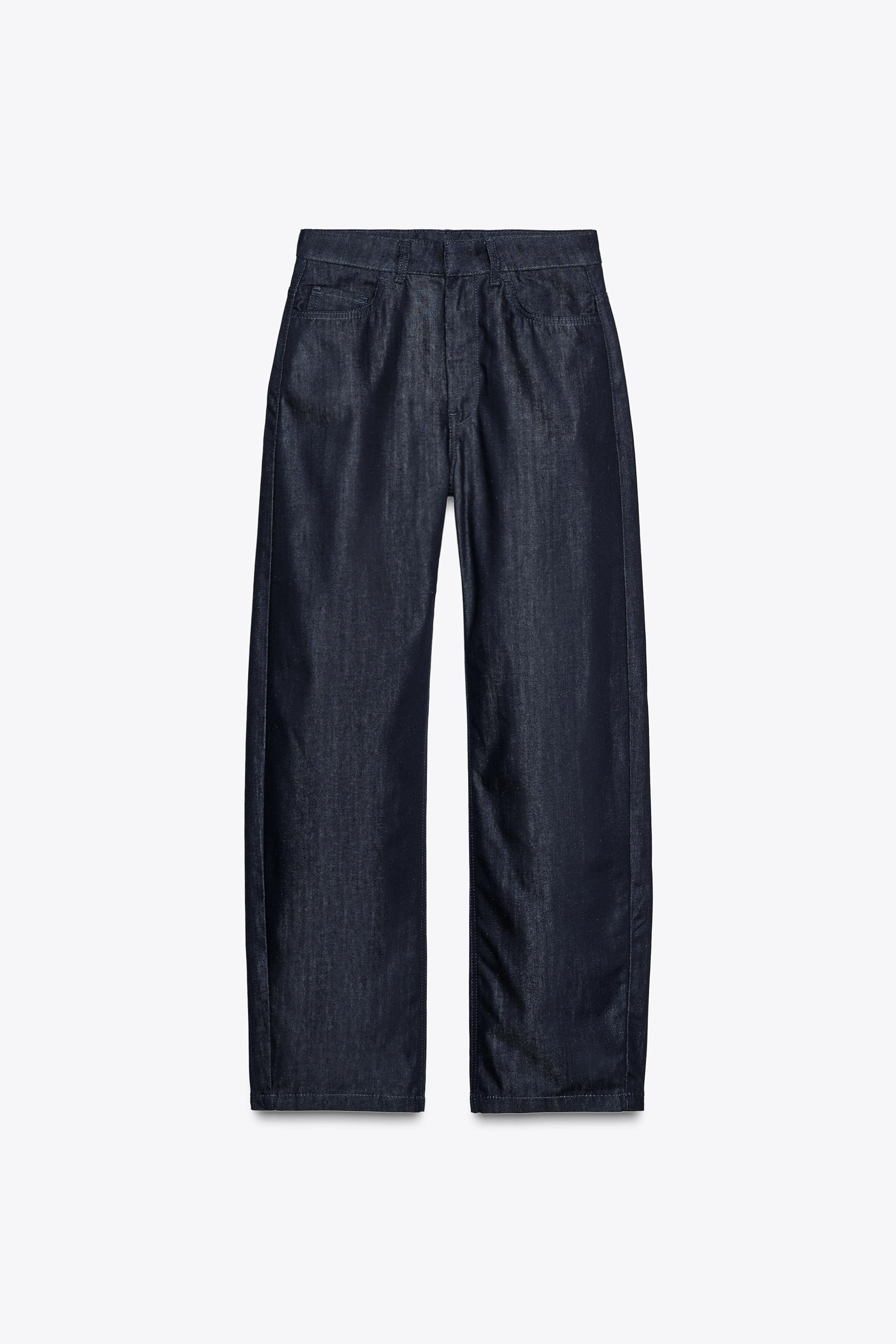 JEANS ZW COLLECTION BARREL HIGH-WAIST | Zara UK