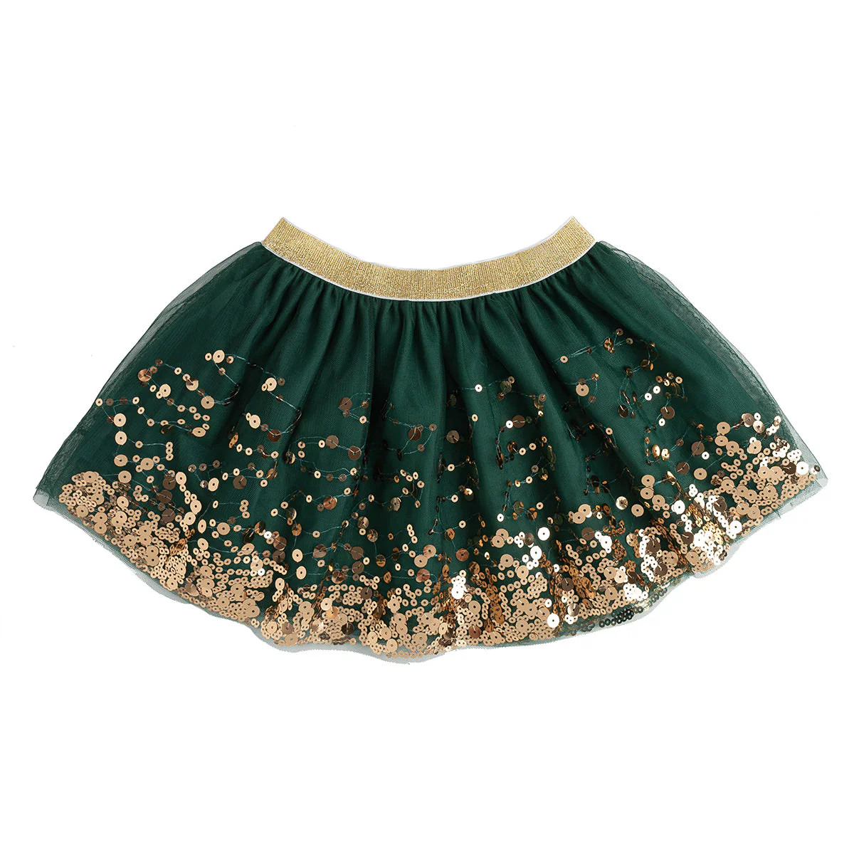 Emerald Sequin Christmas Tutu | Sweet Wink