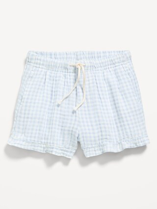 Double-Weave Shorts for Toddler Girls | Old Navy (US)