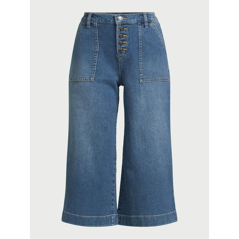 Scoop Women's Utility Culotte Pants, Sizes 0-18 | Walmart (US)