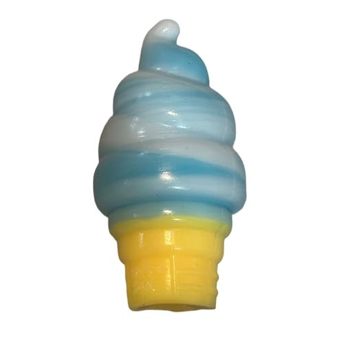 Ice Cream Squeeze Squishy, Ultra Soft Slow Rise Sensory Fidget Toy, Ice Cream Cone Squishy, Classroom Prize Party Favors (2#Sky Blue) | Amazon (US)