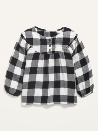 Printed Babydoll Tunic for Toddler Girls | Old Navy (US)