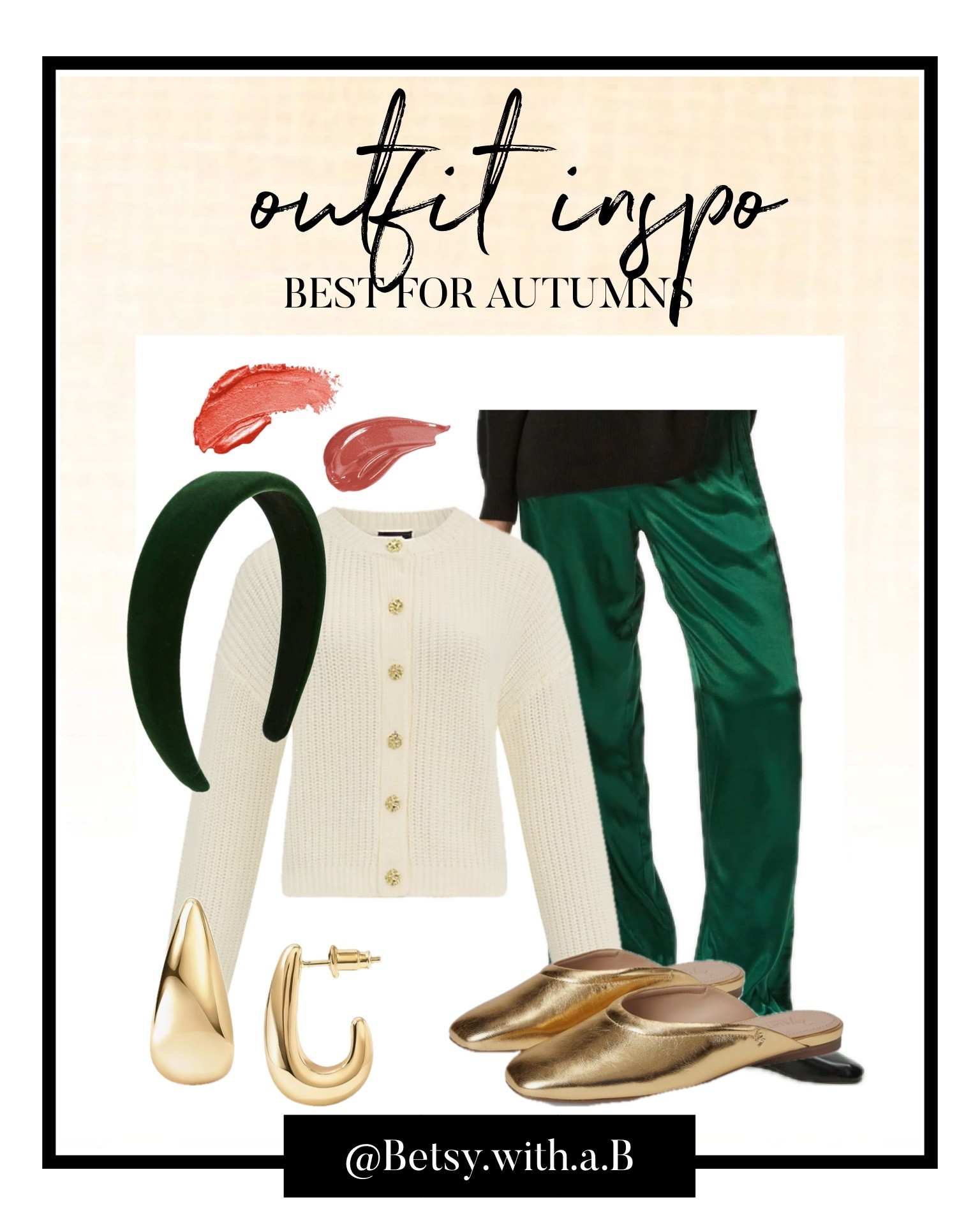 Holiday outfit inspo, best for autumns. 



#LTKHoliday #LTKOver40 #LTKootd