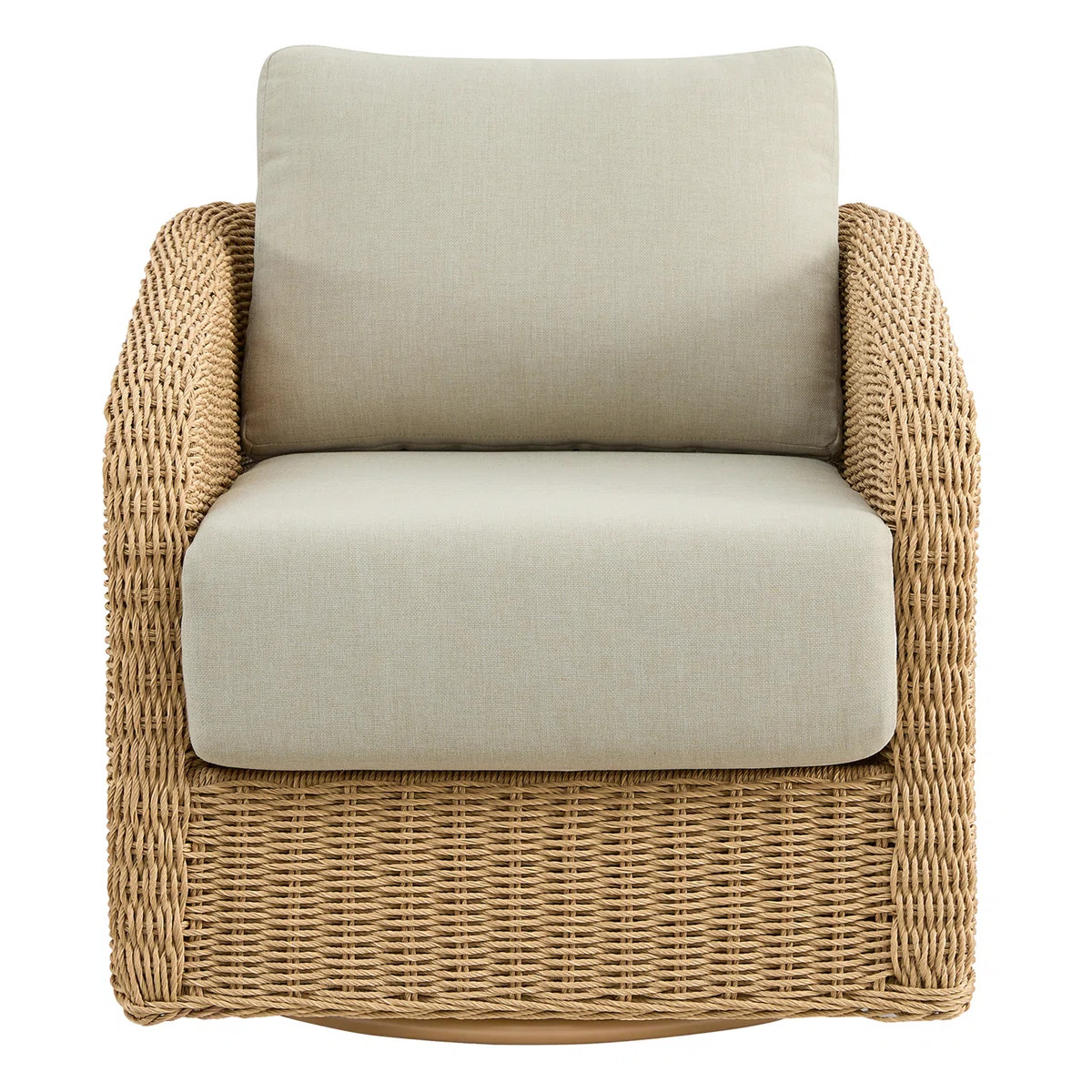 Outdoor Wicker Swivel Chair | Wayfair North America