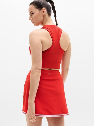 Crosscourt High Rise Tipped 14" Skort | Athleta | Athleta