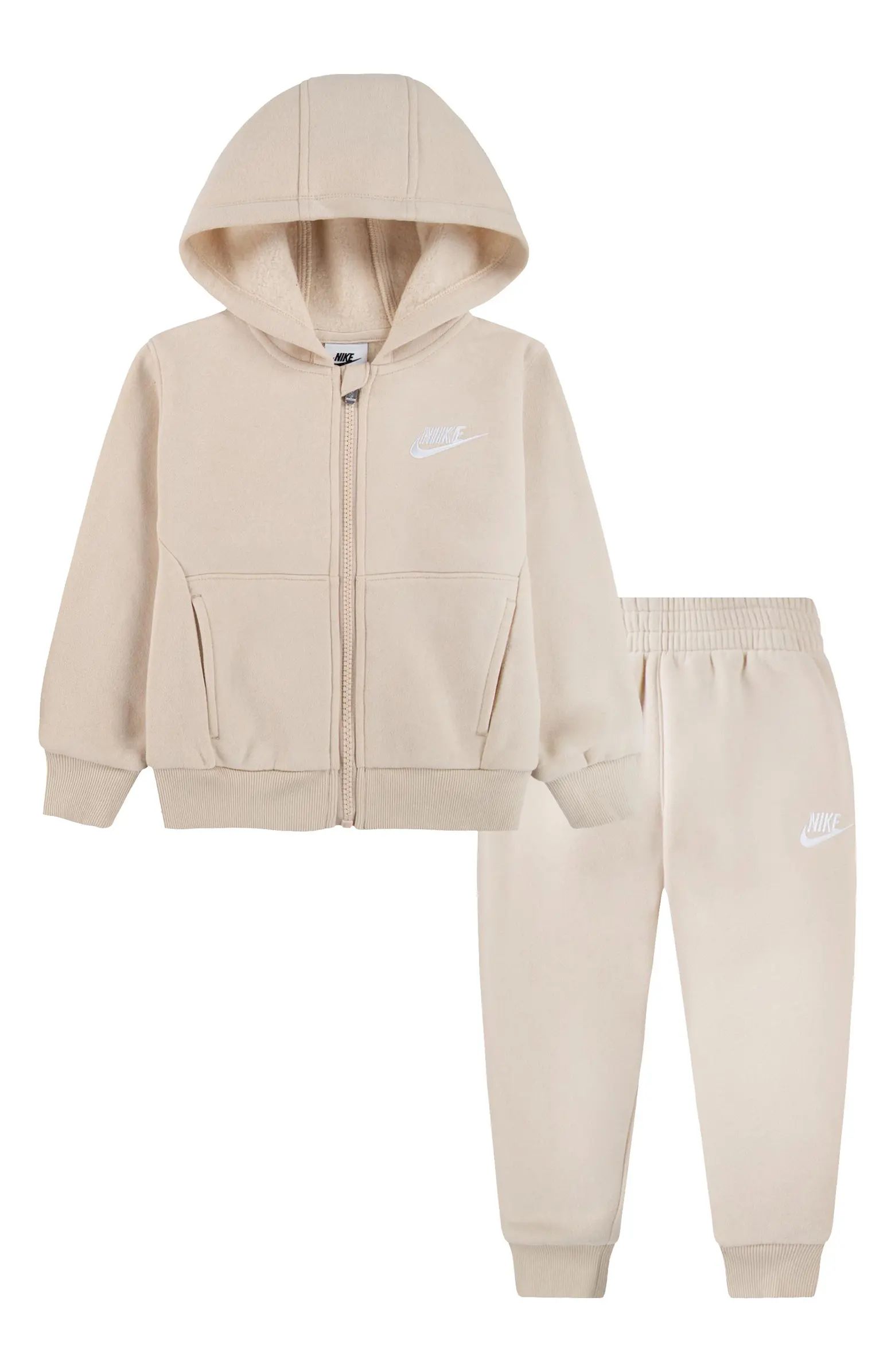 Kids' Fleece Zip Hoodie & Joggers Set | Nordstrom