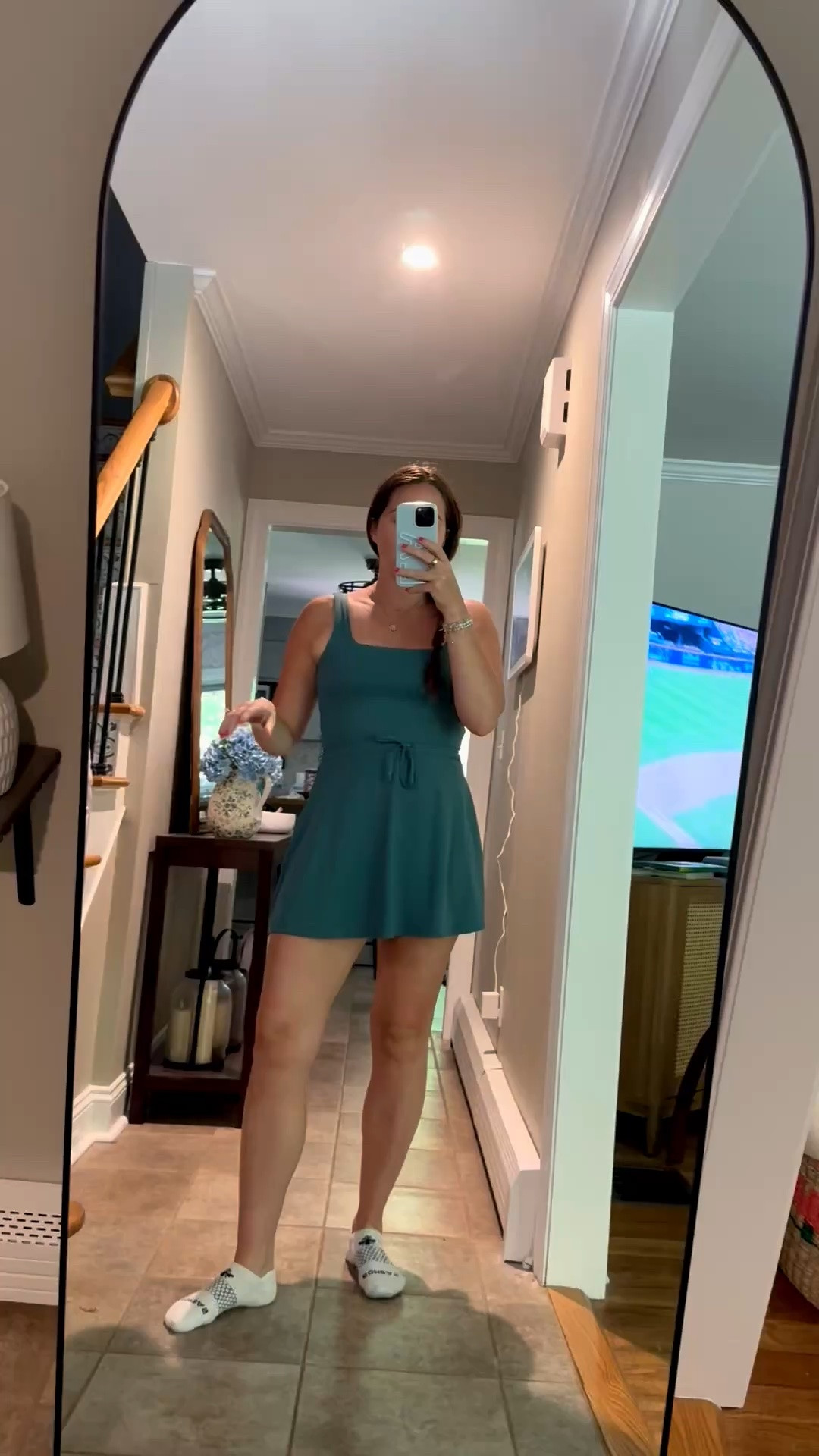 Dress is 40% off rn! Wearing size medium

#LTKSaleAlert #LTKmomlife #LTKootd