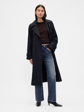 Mid Rise Rigid Relaxed Flare Jeans | Gap (US)