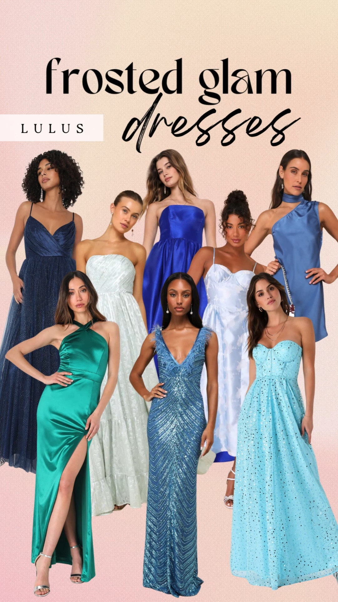 The perfect winter frosted glam dresses for LTK Con from Lulus! Expedited shipping available - all dresses are under $100 & Buy 3 Get 1 Free Sale. I’m 5’6” & order Medium in their dresses!

#LTKCon #LTKParties #LTKFindsUnder100