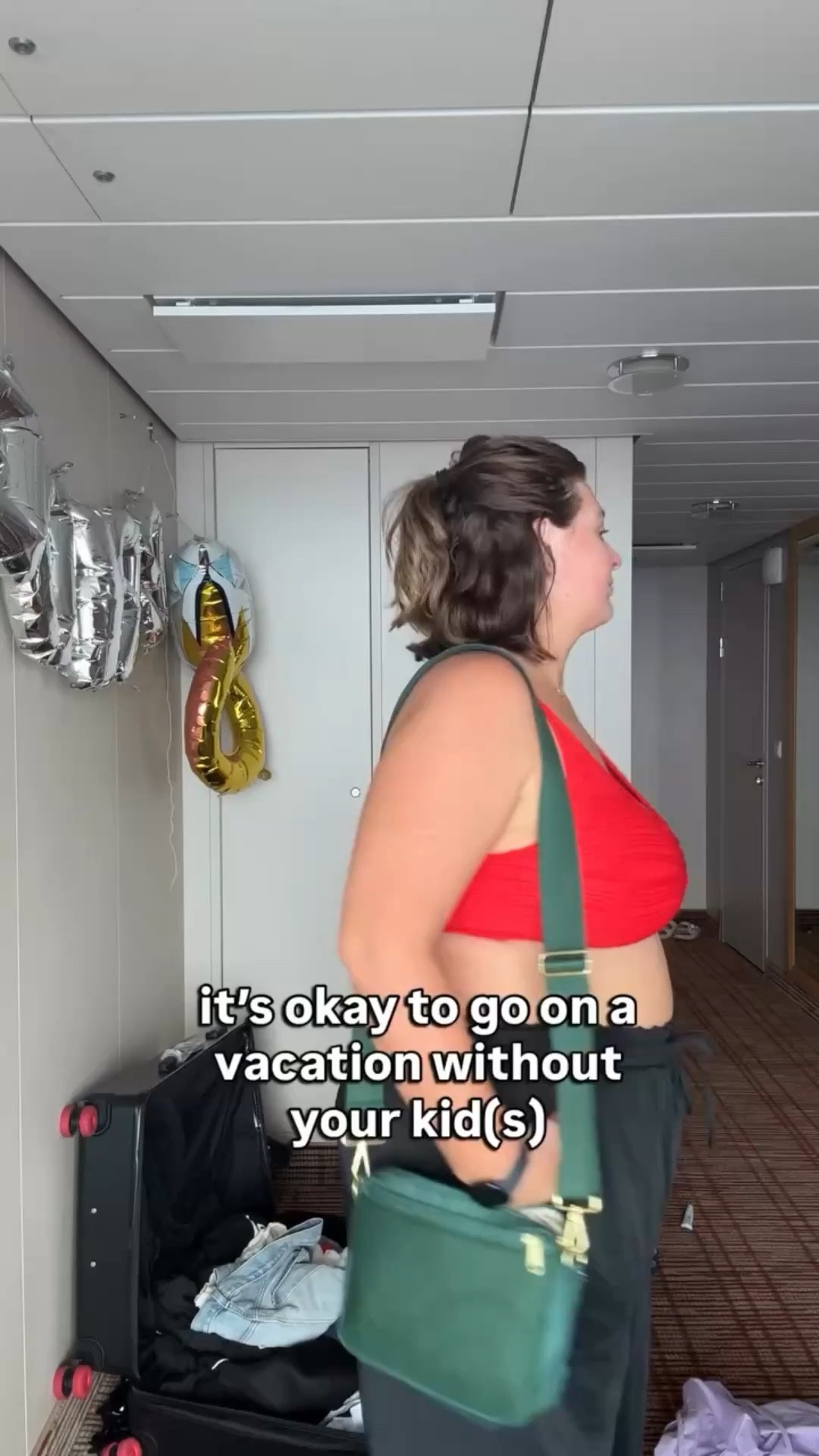 it’s good for you!! (says the mom who just did this for the fist time!!). Love this red bikini and bag for a cruise  

#LTKMidsize #LTKTravel #LTKSwim