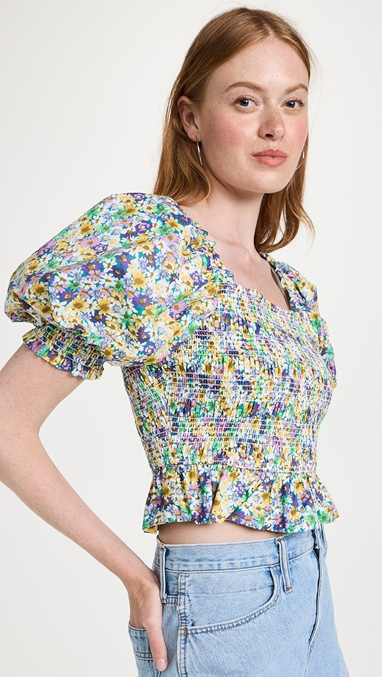 endless rose Smocked Top | SHOPBOP | Shopbop