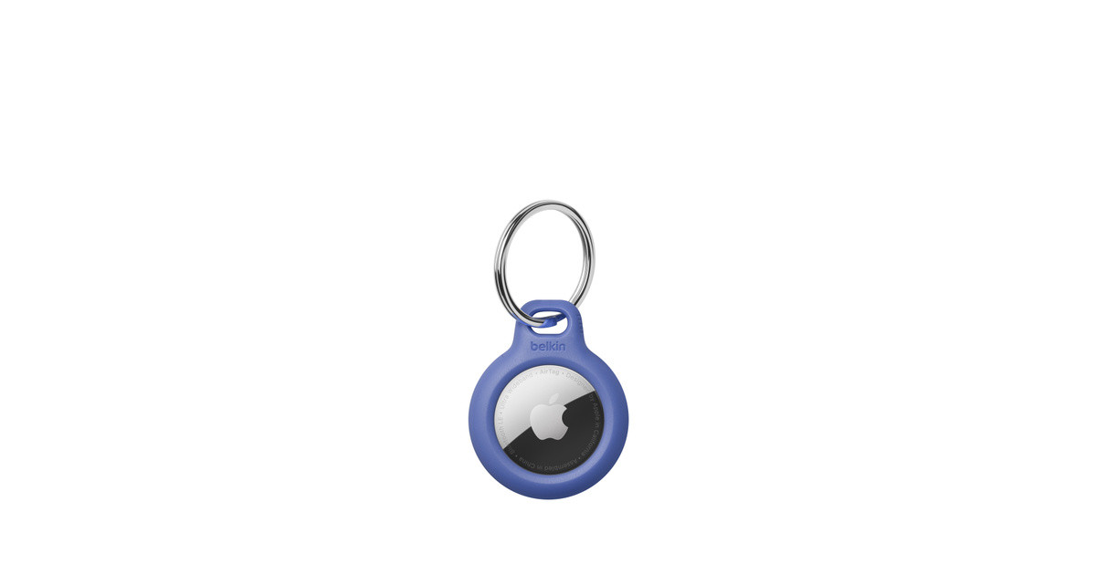 Belkin Secure Holder with Key Ring for AirTag – Blue | Apple (US)