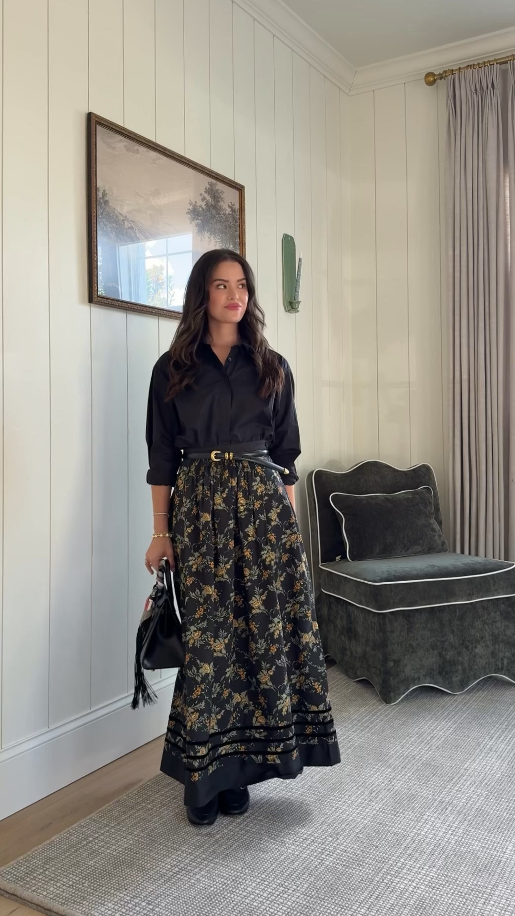 Florals for fall 🖤

#LTKootd