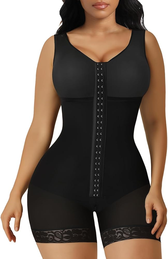 SHAPERX Women's Fajas Colombianas Tummy Control Shapewear Postpartum Full Body Shaper Butt Lifter... | Amazon (US)