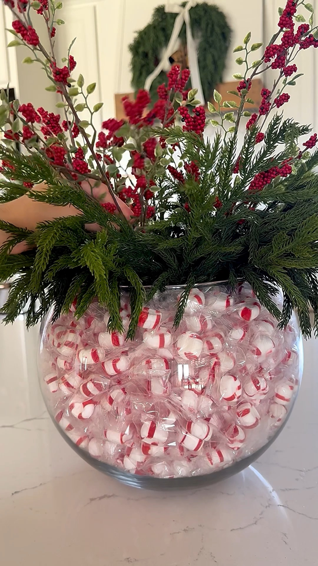 Peppermint Centerpiece!