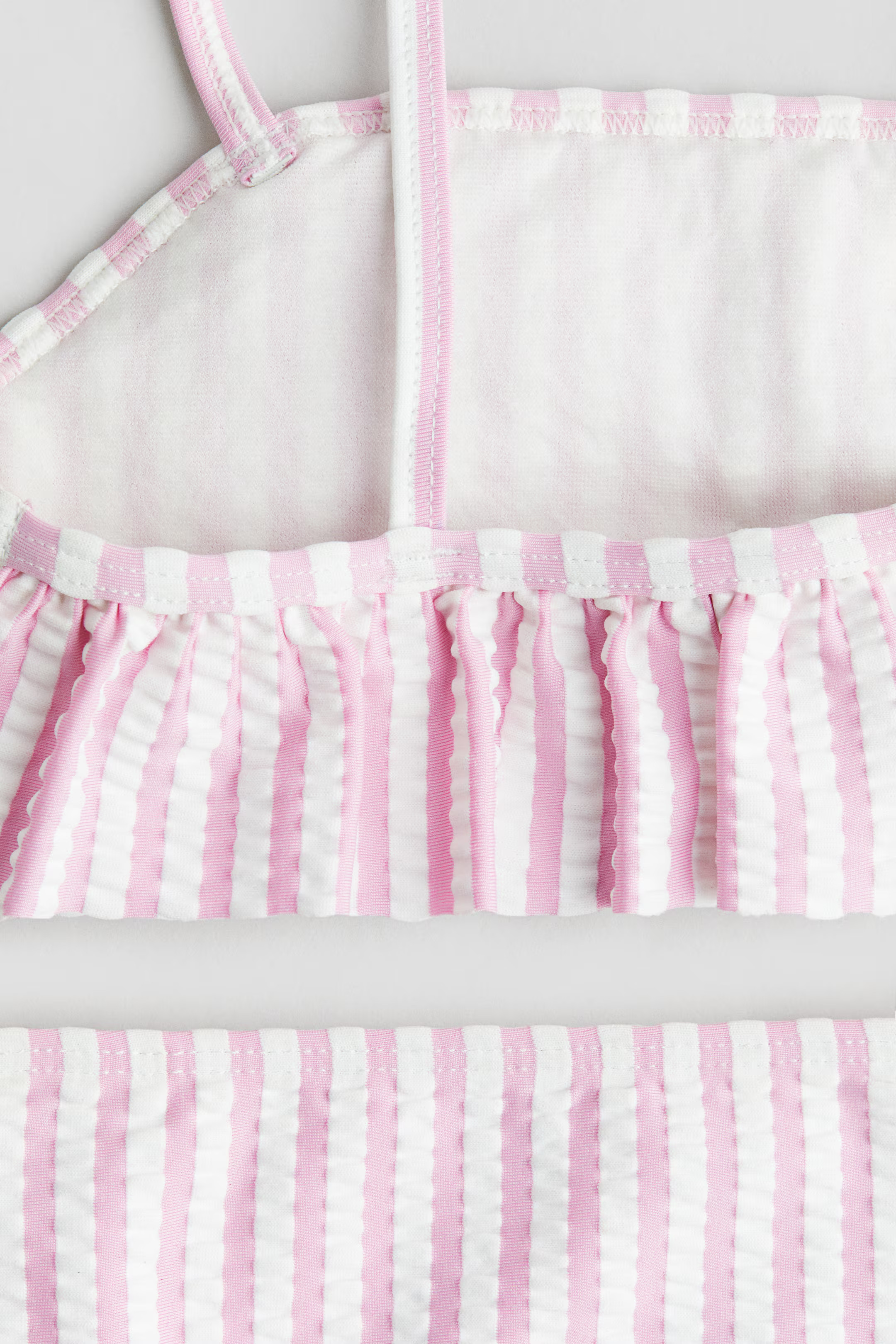 Ruffle-Trimmed Two-Piece Swimsuit | H&M (US + CA)