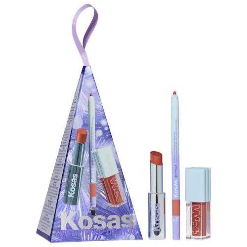 Unbuttoned Lip Liner, Lipstick, and Gloss Gift Set | Sephora (US)