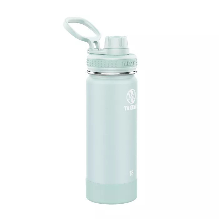 Takeya 18oz Actives Insulated Stainless Steel Water Bottle with Spout Lid | Target