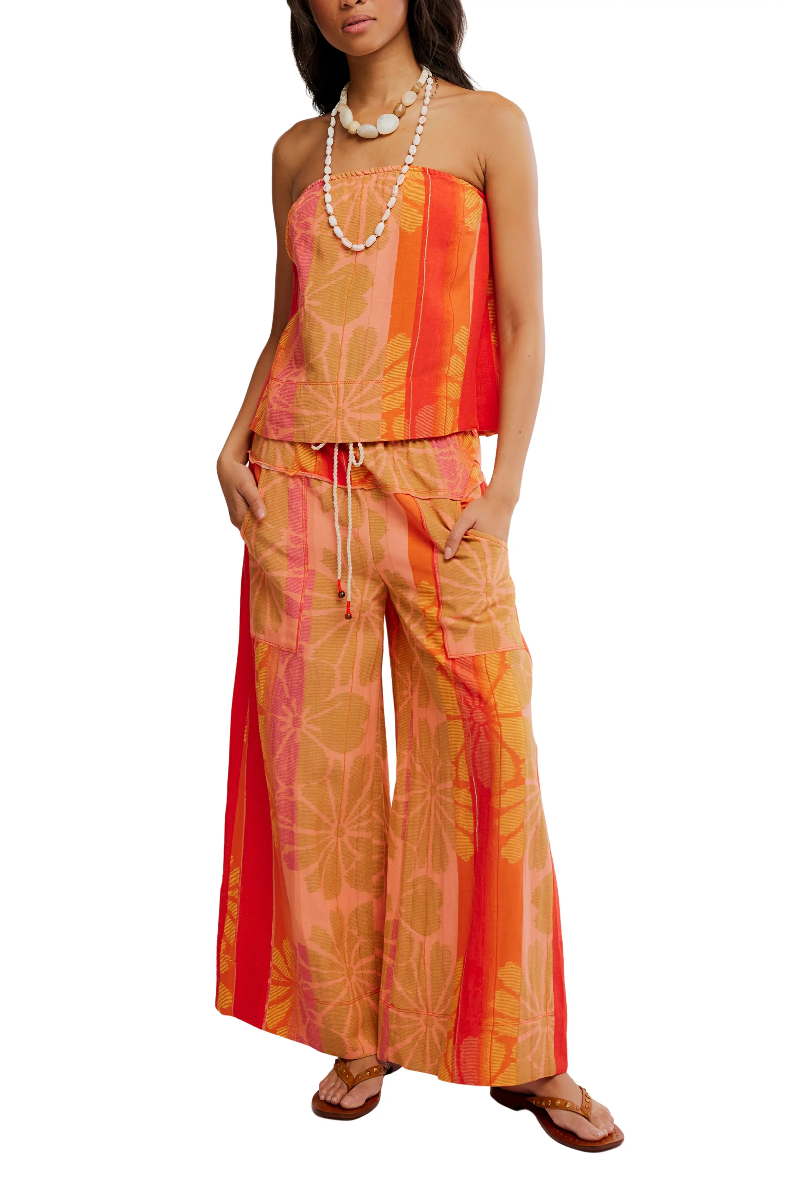Devella Tube Top & Pants Set (Women) | Nordstrom | Nordstrom